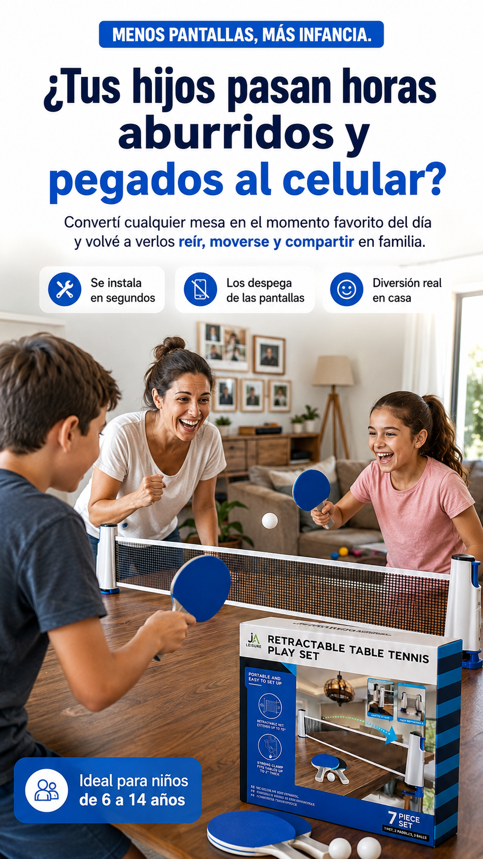 Ping Pong portátil