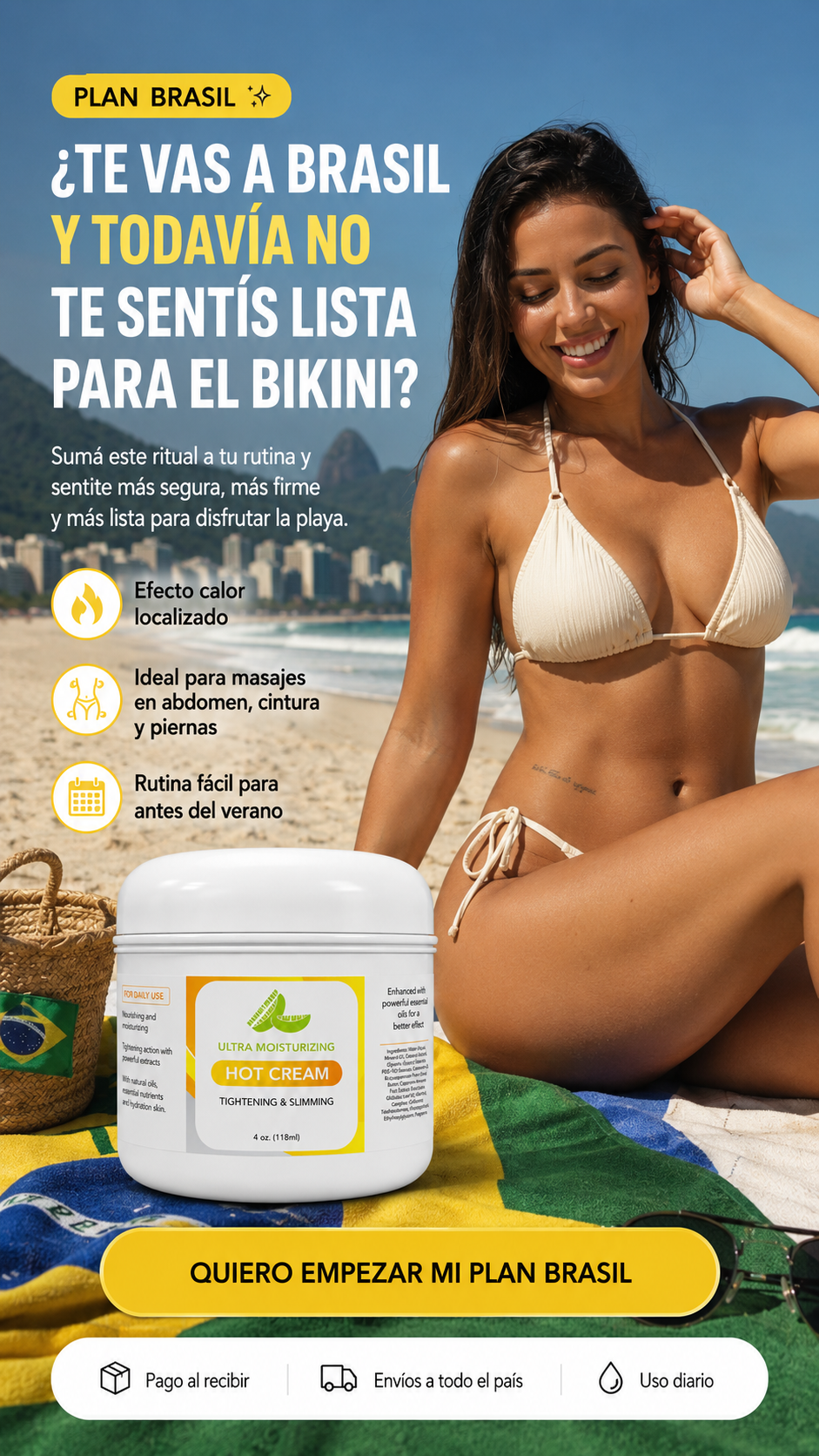 Crema Caliente Reductora