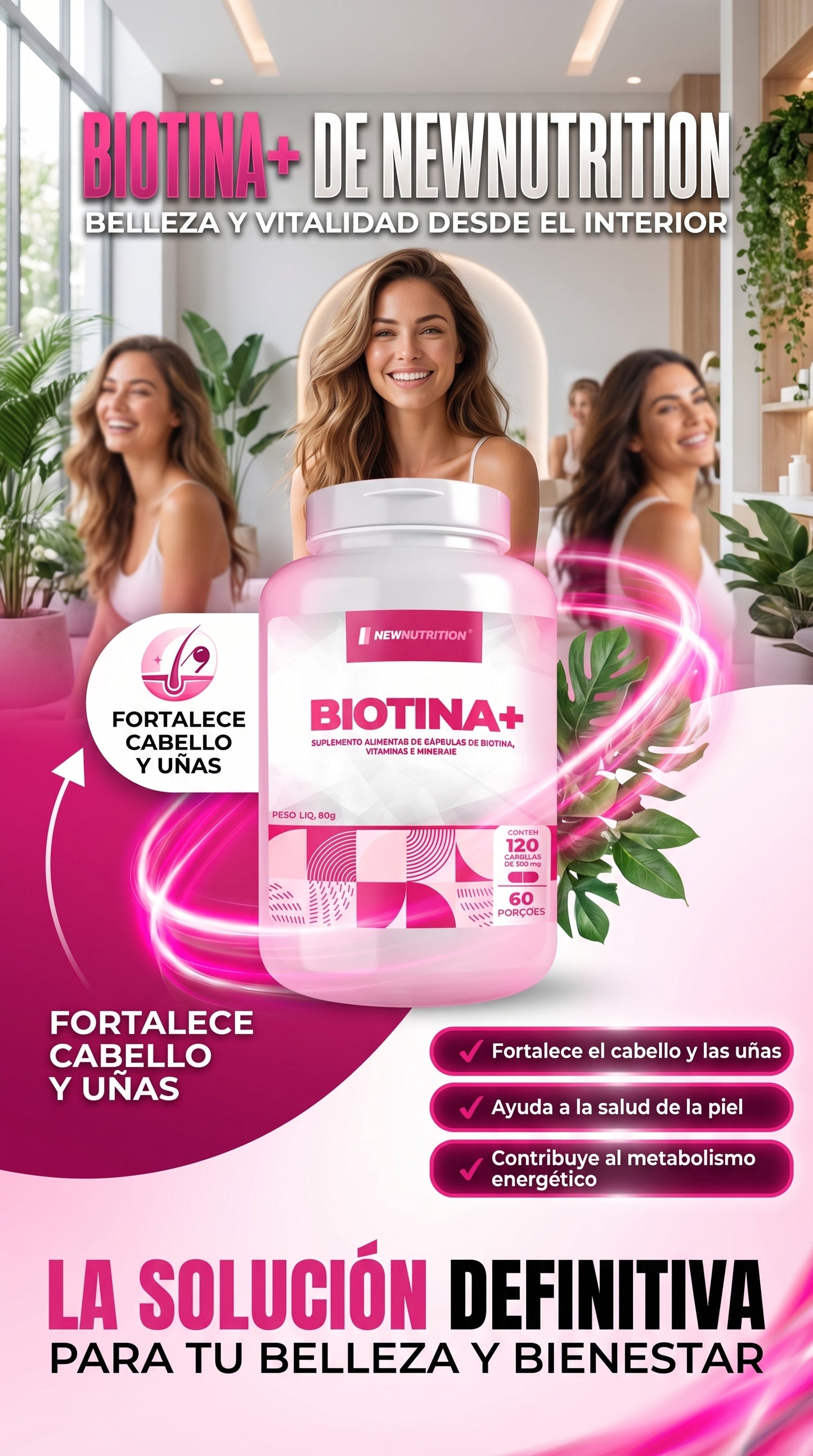 BIOTINA+ · Nutrición inteligente